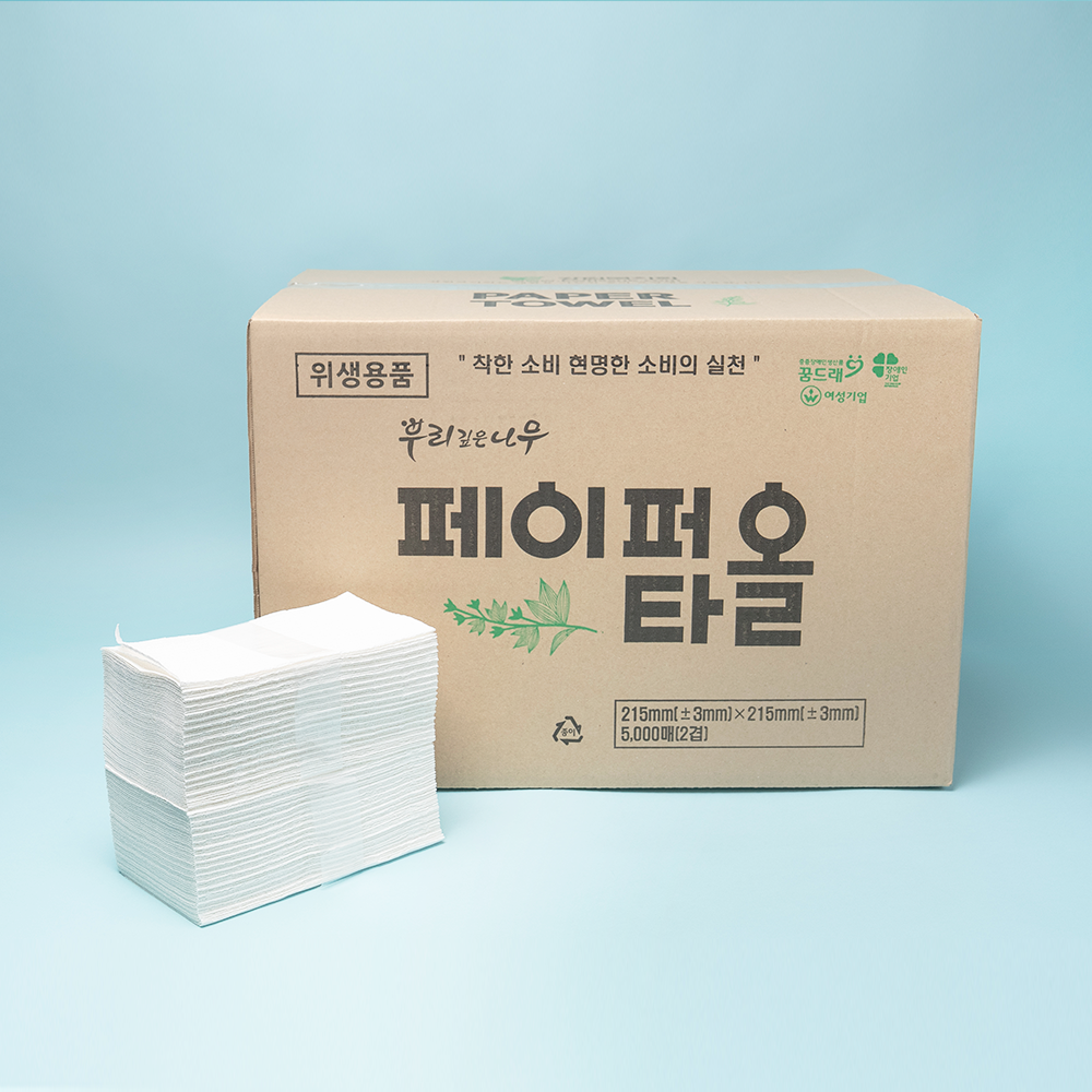 뿌리깊은나무 페이퍼타올 (5,000매)