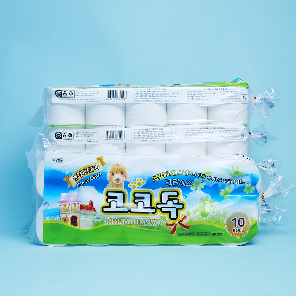 코코독 화장지 (3겹,30M,100롤)