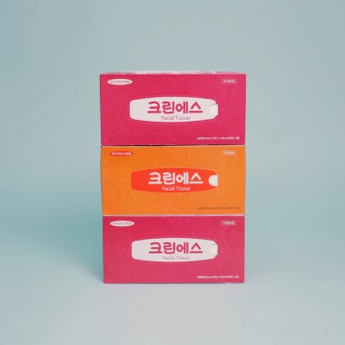 크린에스 미용티슈 (250매/30개입) 3EA*10묶음
